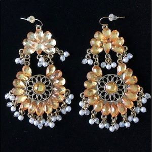 Vintage chandelier earrings